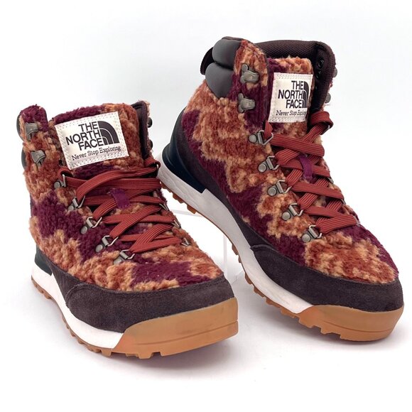 The North Face Back To Berkeley IV High Pile Womens Hiking Boots Size 9 Faux Fur - Picture 1 of 16